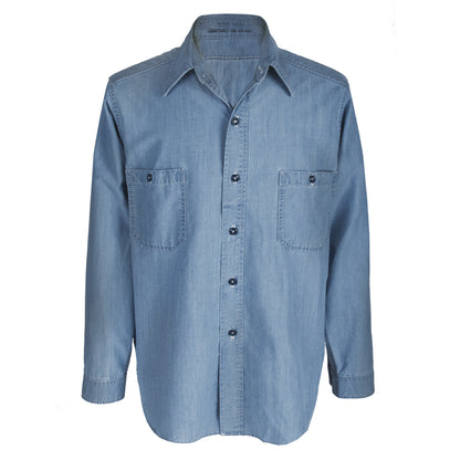 LATE WWII US NAVY CHAMBRAY SHIRTS