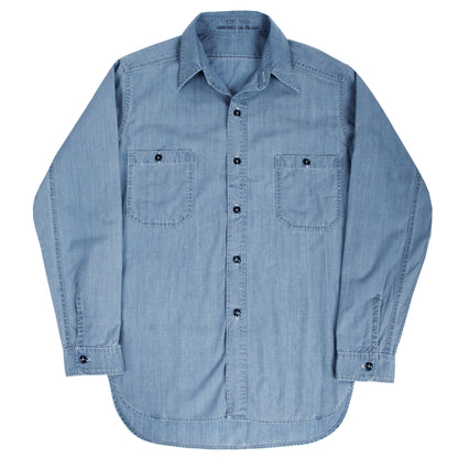 LATE WWII US NAVY CHAMBRAY SHIRTS