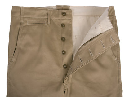 US WWII KHAKI SERVICE TROUSERS