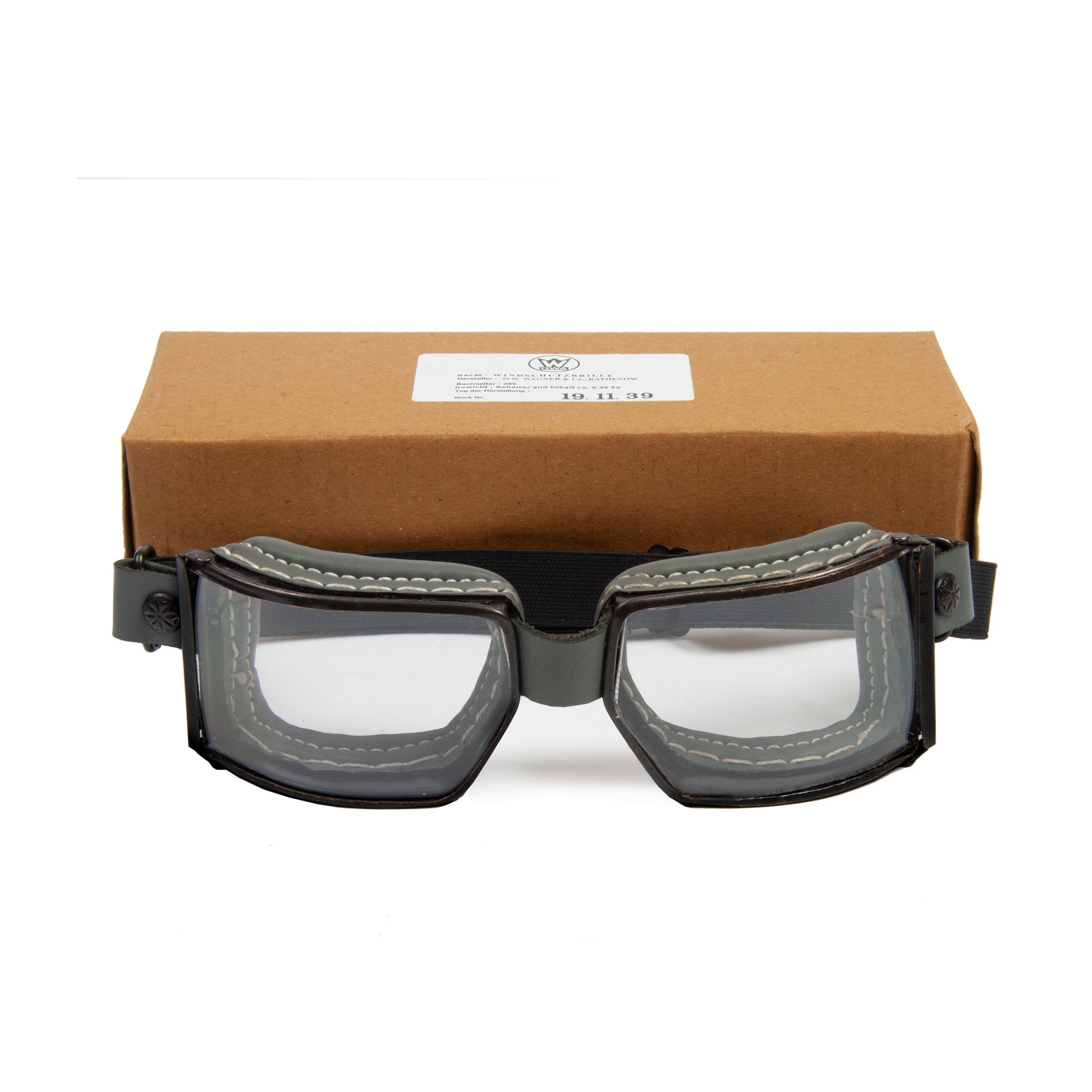 WWII GERMAN DISPATCH RIDER GOGGLES – SMW